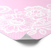 Roze Verkoopteken, Boutique Verkoopteken, Detailha Poster (Hoek)