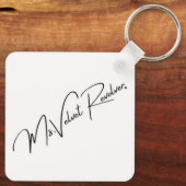 Roze Verleiding/MVR Sleutelhanger (Achterkant)