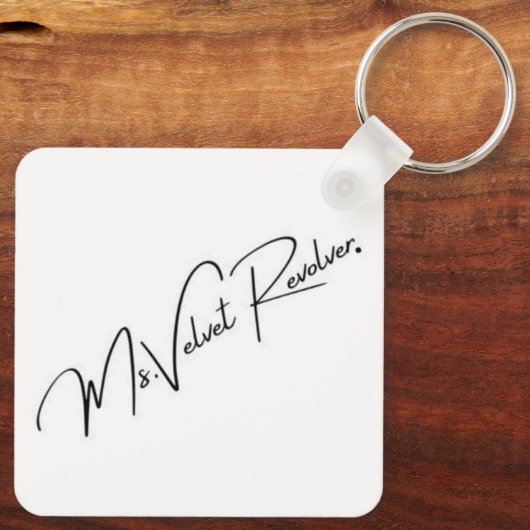 Roze Verleiding/MVR Sleutelhanger (Achterkant)