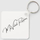 Roze Verleiding/MVR Sleutelhanger (Achterkant)