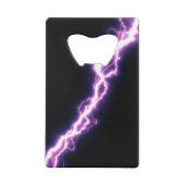 Roze verlichting creditkaart flessenopener (Achterkant)