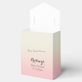 Roze verloop bedankdoosjes (Geopend)