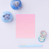 Roze verloop flyer (Enkel)