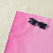 ROZE VERLOOP KLEUR BEDRIJFSNAAM, LOGO, TEKSTGESCHE STRANDLAKEN (In situ)