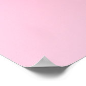 Roze verloop poster (Hoek)