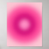 Roze verloop poster (Voorkant)