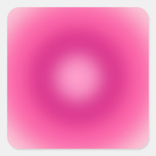 Roze verloop vierkante sticker