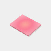 Roze Verlopen Glitter Plaknotities Post-it® Notes (Schuin)