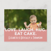 Roze, vernieuwende aankondigingen van goedkeuring  (Voorkant)