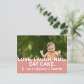 Roze, vernieuwende aankondigingen van goedkeuring  (Staand voorkant)