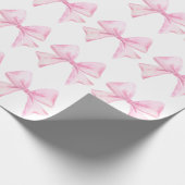 Roze verpakkingspapier cadeaupapier (Hoek)