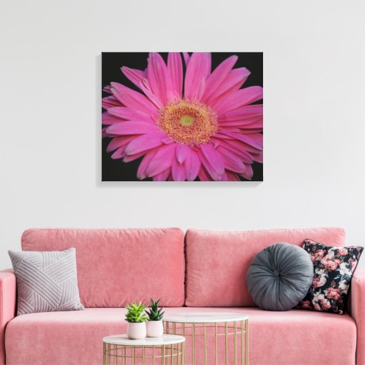Roze Verpakt Canvas (Insitu (Woonkamer))
