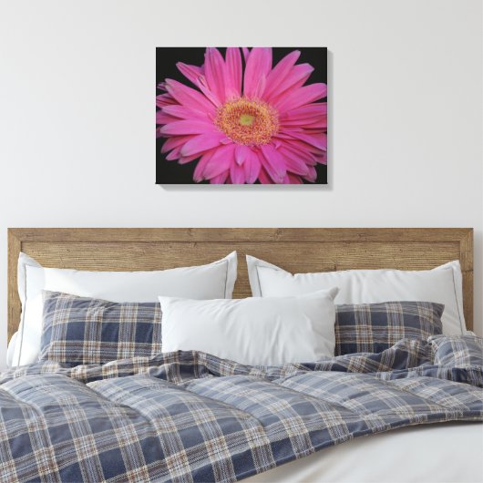 Roze Verpakt Canvas (Insitu (Slaapkamer))