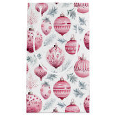 Roze versieringen klein cadeauzakje (Voorkant)