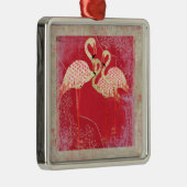  roze versieringsversiering metalen ornament (Rechts)