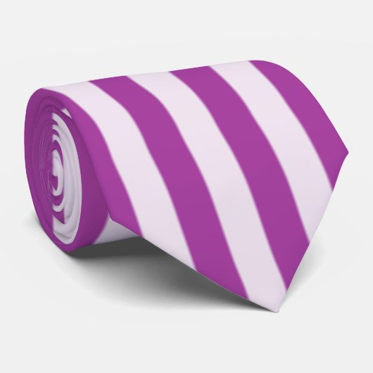 Roze verticale streep das (Opgerold)
