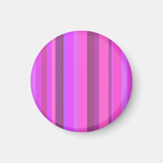 Roze verticale strepen magneet (Voorkant)