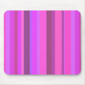 Roze verticale strepen muismat (Voorkant)