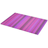 Roze verticale strepen snijplank (Hoek)