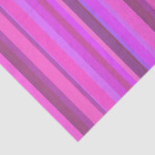 Roze verticale strepen tissuepapier (Detail)