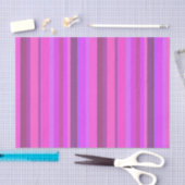 Roze verticale strepen tissuepapier (Craft)