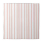 Roze verticall Pinstripe Tegeltje (Voorkant)