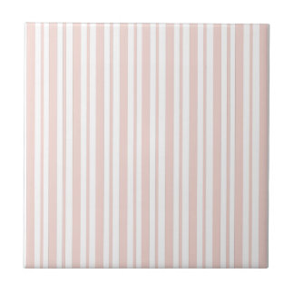Roze verticall Pinstripe Tegeltje