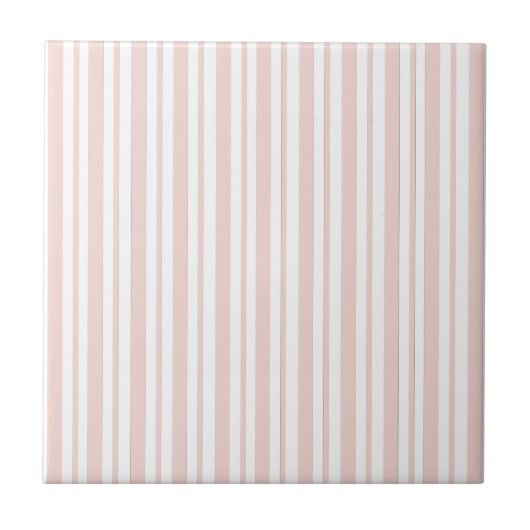 Roze verticall Pinstripe Tegeltje (Voorkant)