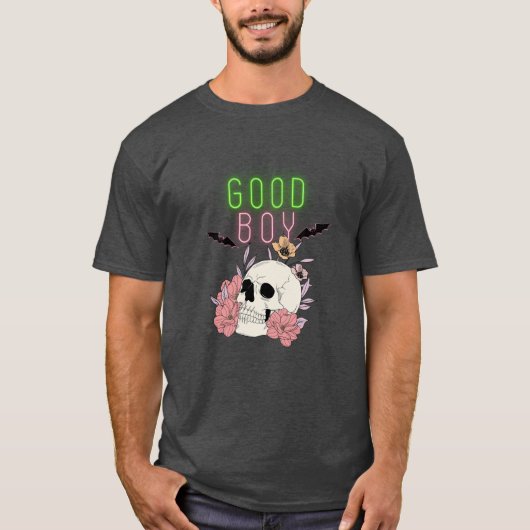 Roze Vet Halloween T Shirt (Voorkant)