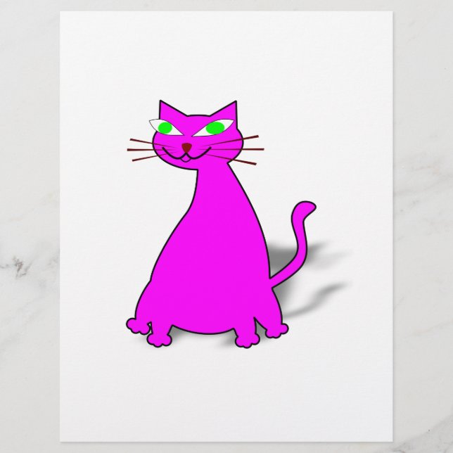 Roze vetkat (Voorkant)