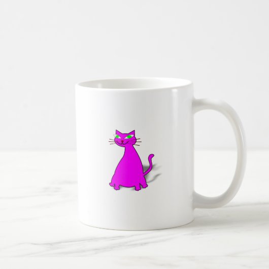 Roze vetkat koffiemok (Rechts)