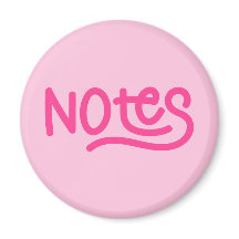 Roze Vette Handschrift Notities Typografie