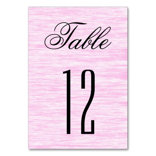 Roze vezel kaart (Voorkant)