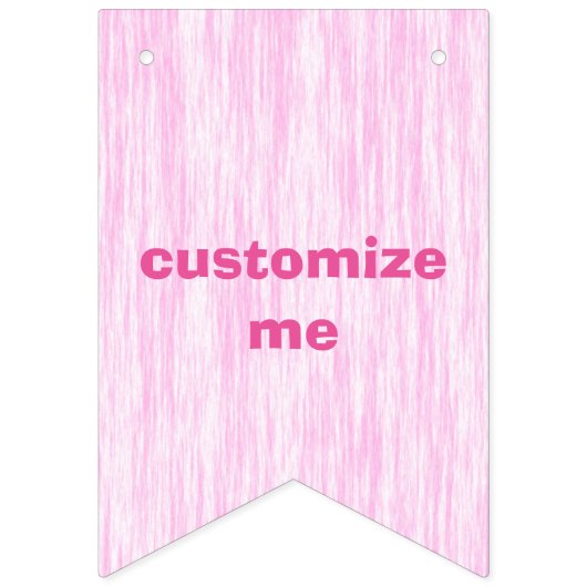 Roze vezel vlaggetjes (Eerste vlag)