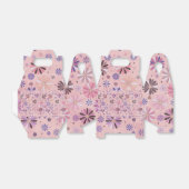 Roze vibe bedankdoosjes (Uitgevouwen)