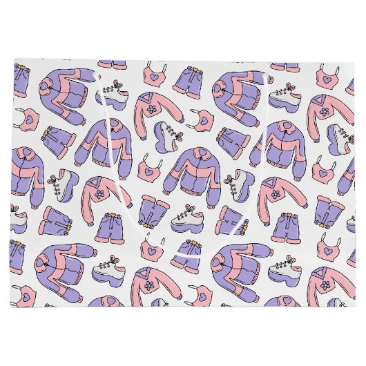 Roze Vibes 90s Mode Groot Cadeauzakje (Achterkant)