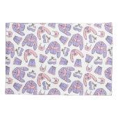 Roze Vibes 90s Mode Kussensloop (Achterkant)