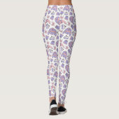 Roze Vibes 90s Mode Leggings (Achterkant)