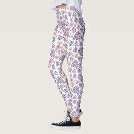 Roze Vibes 90s Mode Leggings