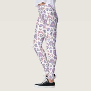 Roze Vibes 90s Mode Leggings