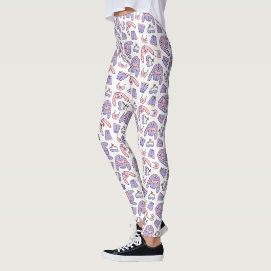 Roze Vibes 90s Mode Leggings (Links)