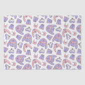 Roze Vibes 90s Mode Tissuepapier (Voorkant)