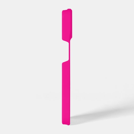Roze Vibes Alleen Typografie Hot Pink iPhone Hoesje (Rechterkant)