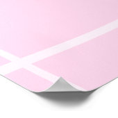 Roze Vibes Hoofdtelefoons Esthetische Poster 60x75 (Hoek)