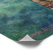 Roze Victoriaans Poster (Hoek)