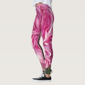 Roze  Victoriaans Roos Foto's Florence Leggings (Links)