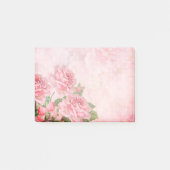 Roze Victoriaans Rozen notebookblok Post-it® Notes (Voorkant)