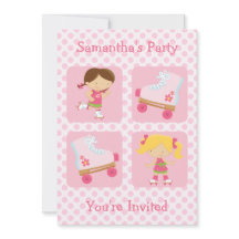 Roze vier vierkanaals rollende partij