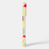 Roze Vierkante Confetti Voeg toe jouw naam Meisje Case-Mate iPhone Case (Achterkant / Rechts)