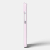 Roze vierkante en diamanten hart Case-Mate iPhone case (Achterkant / Links)